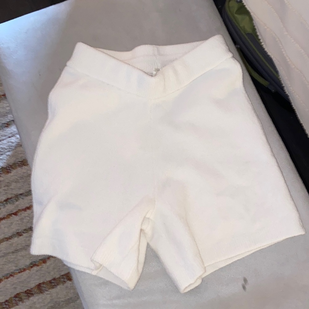 skims cozy light shorts